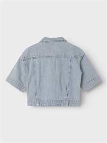 NAME IT Denim Skjorte Ava Light Blue